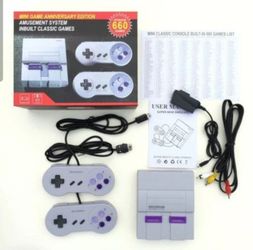 NEW NES Classic 660 Games Retro Super console Classic Gaming AV TV