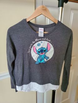 Lilo & Stich long sleeve top size L 14 girls kids unworn