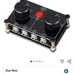 Little Bear MC104 Mini Audio Switcher, 4-Way 3.5mm AUX Stereo Passive Selector, Switch Box Splitter for PC/Player/Headphone/Amplifier/Speaker

ColorBl