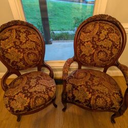 King And Queen Chair Set