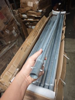60 PCs poles. $3 each. 60.7 inches Let me know how many do you need