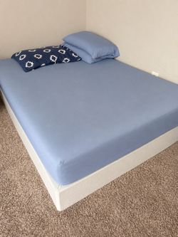 Full Size Mattress & Box Spring – Clean Condition – $120 OBO