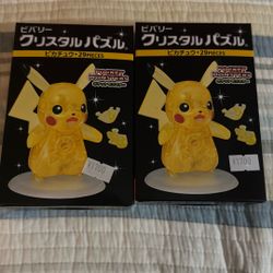 Pokemon Pikachu 3D Crystal Jigsaw Puzzle 29 Pieces Beverly Pocket Monsters