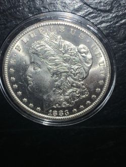 1883-CC $1 Morgan Silver Dollar 