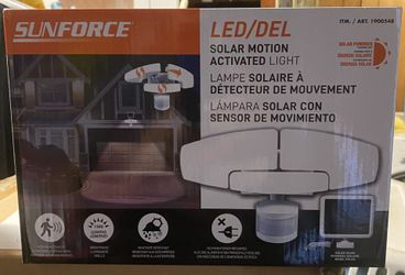 SUNFORCE LED Solar Motion Activated Light