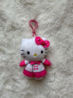 Sanrio Bullsitoy Grown-up Kitty series Baker plush dangler keychain ⋆. 𐙚 ˚