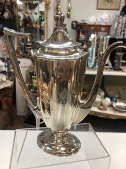 1920’s Homen Plate on Nickel Plate Small Teapot