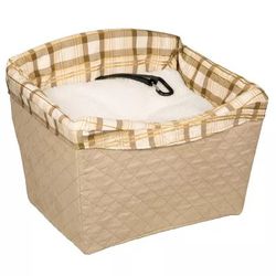 PetSafe Happy Ride Quilted Dog Safety Seat - Beige

