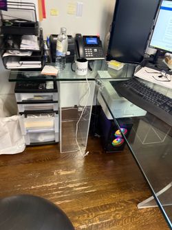 Glass Desk - Free