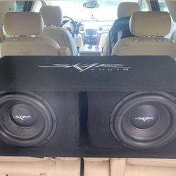 SKAR 12s  And  ALPINE TYPE R 12s