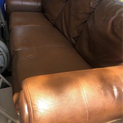 Leather Sofa Only one no recliner large one