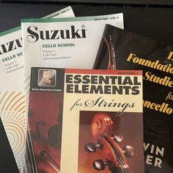 Cello Beginner Books
