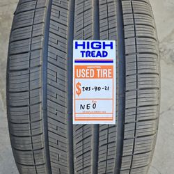 (1) 295 40 21 Michelin Tire 