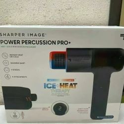 Sharper Image Power Percussion Pro+ Hot and Cold Massager