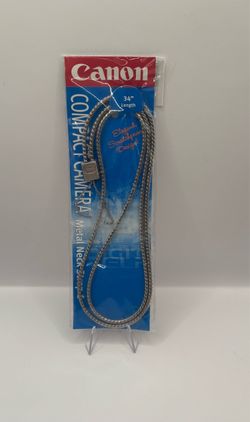 Canon| 34" Compact  Camera Metal Neck Strap-6254A003AA-NWT.