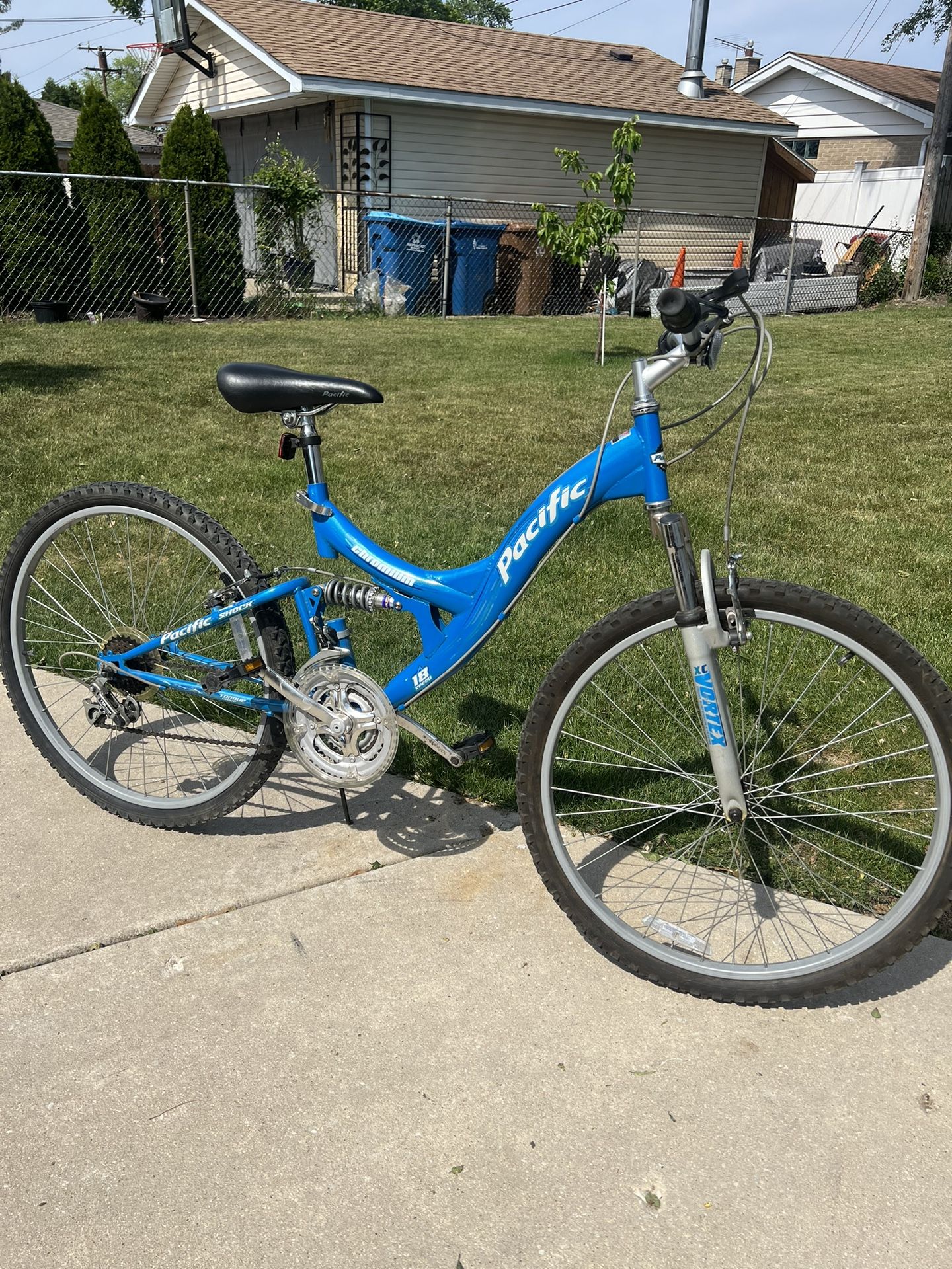 Womens 26 Pacific Full Suspension Bike for Sale in Oak Lawn IL OfferUp