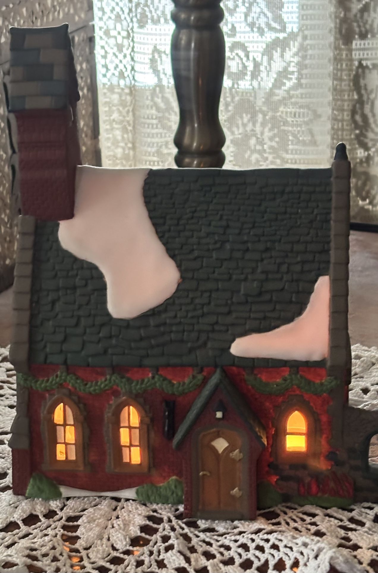 Dickens Village Dept. 56 Series Dudden Cross Church.