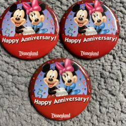 Happy Aniversary Disney Pins