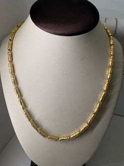 Necklace || 24k || 22.4g || 17”