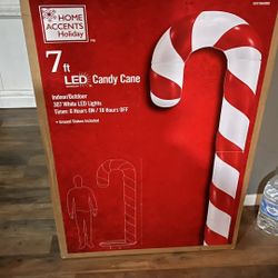 7ft LED  Christmas Candy Cane