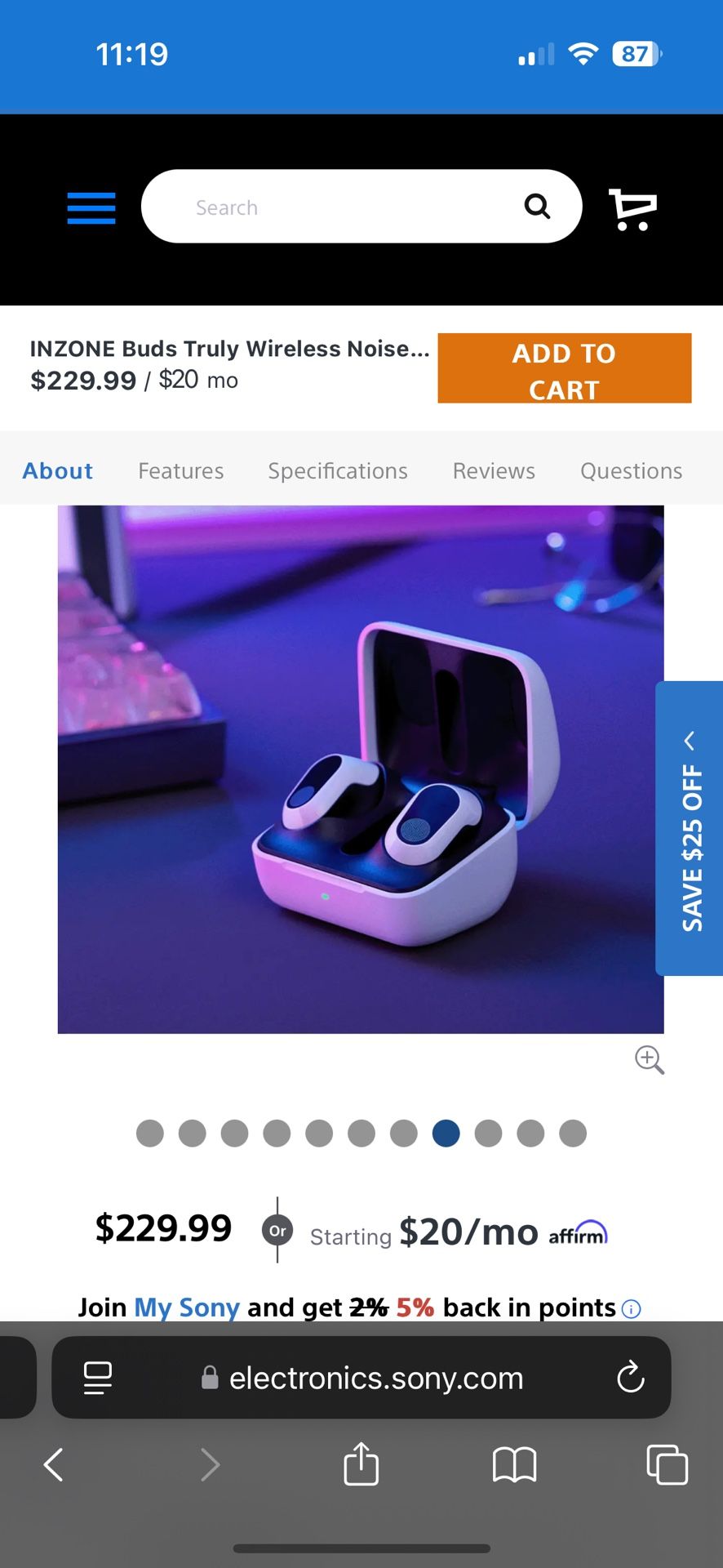 BRAND NEW INZONE BUDS // Retail $230!! 