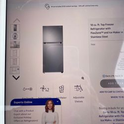 Samsung https://offerup.com/redirect/?o=MTguQ3U=.Ft Top- Freezer Refrigerator (Brand New)