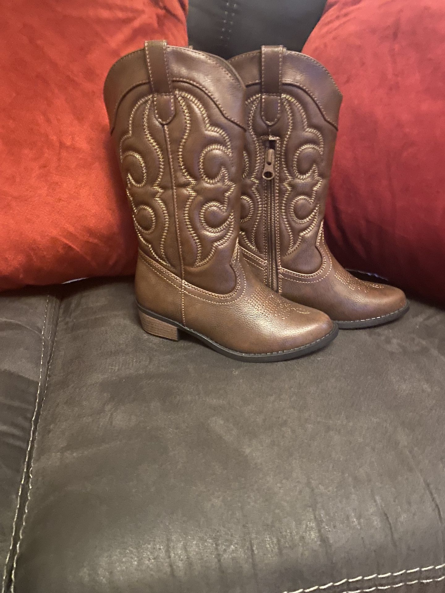 Kids Cow Boy Or Girl Boot- Kids 13
