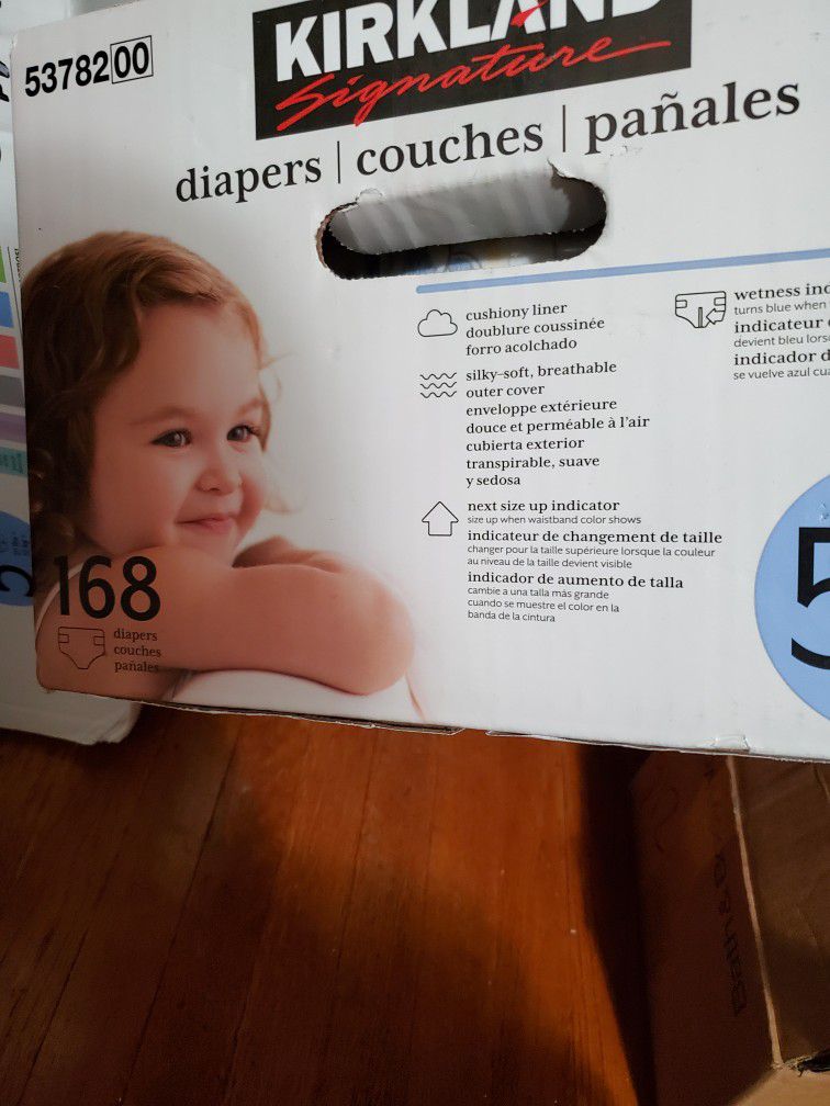 Kirkland Diapers Size 5 168 Ct