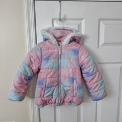 Girls Size 4 Little Mini Winter Jacket Excellent Condition Located In Weston