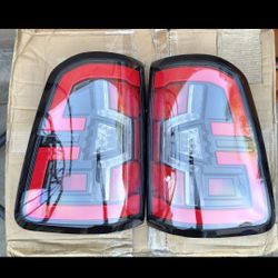 19-24 RAM 1500 LED Tail Lights Taillights Luces Traseras Calaveras Micas Faros Lamps