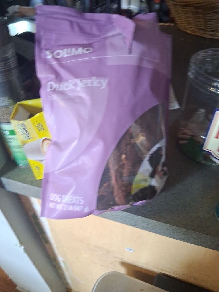 Duck Jerky Dog Treats Brand New Seller 7/2025