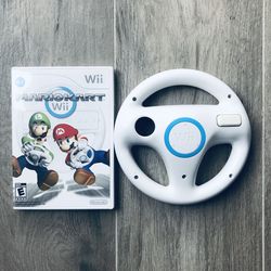 Mario Kart Wii + Wheel for Nintendo Wii