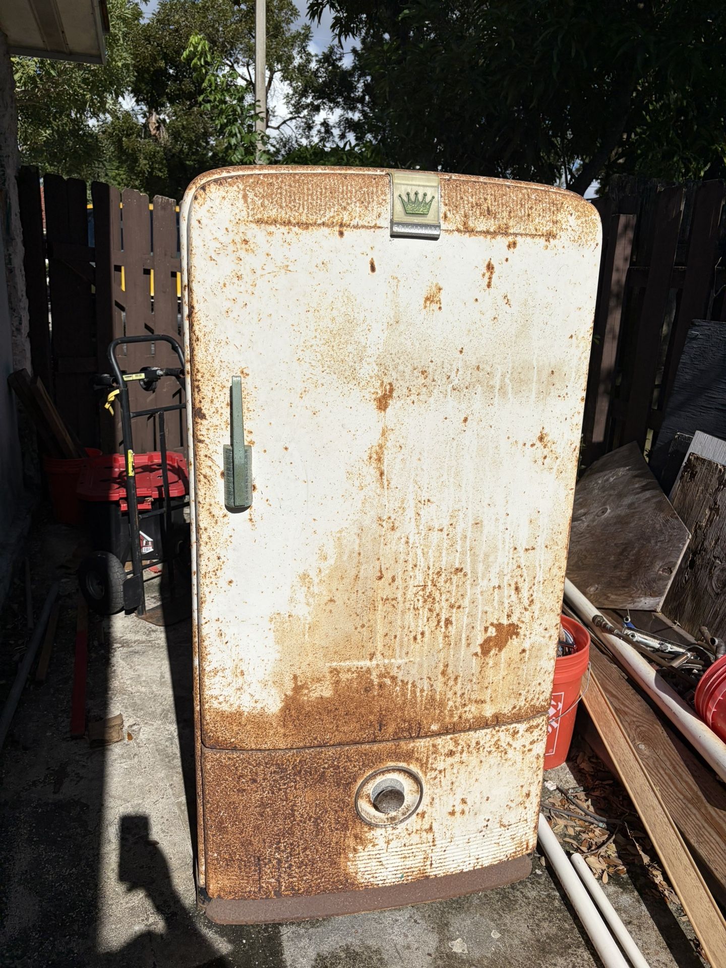 Vintage Refrigerator 