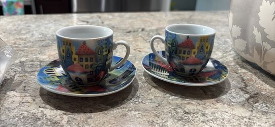 Arte en Casa Espresso cups