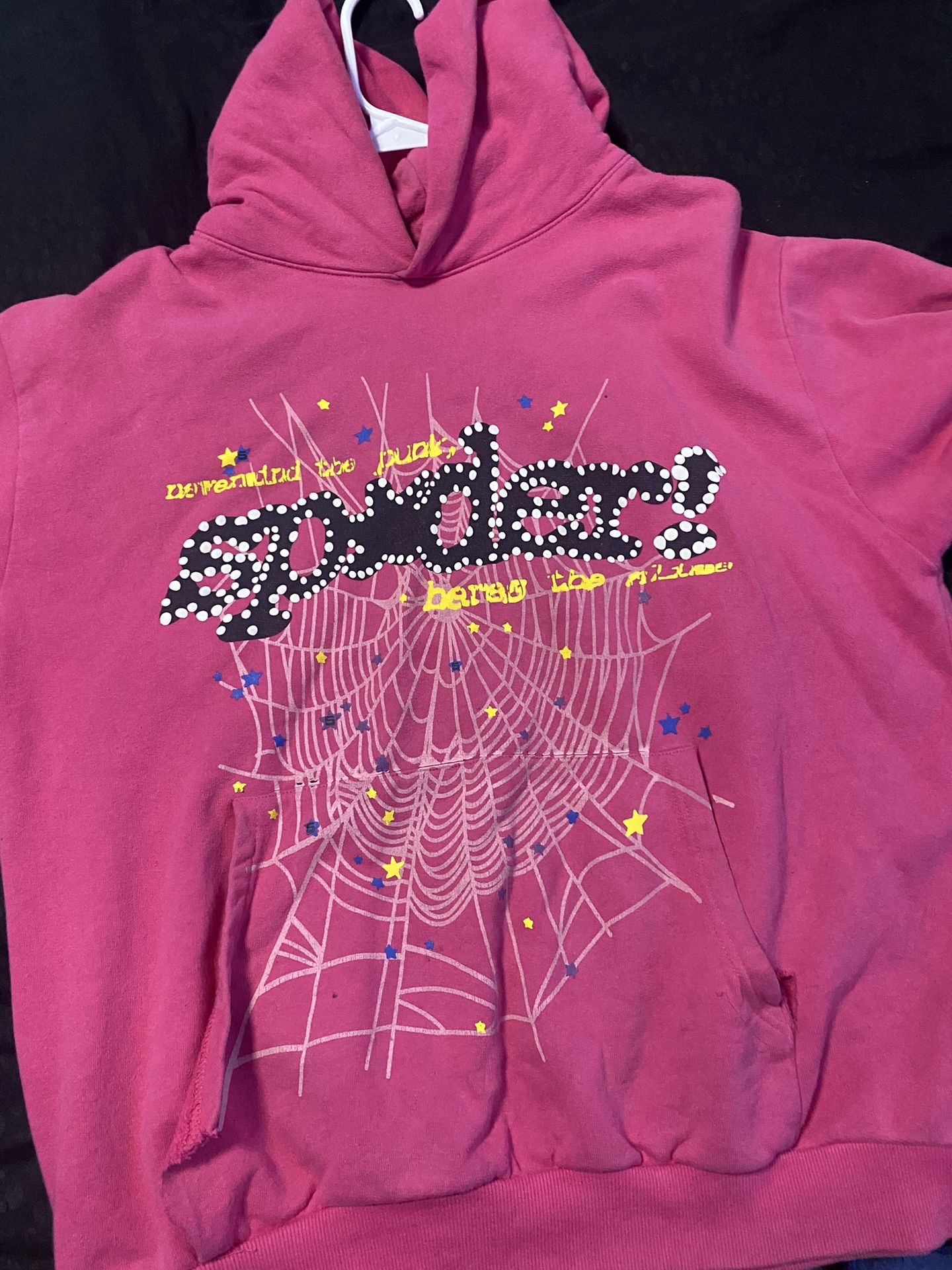 Pink Spider Hoodie