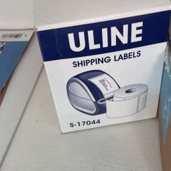 Uline Labels UPS Mini Printer Labels - White Paper, 4 x 6"