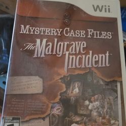 Wii Game Mystery Case Files Malgrave Incident