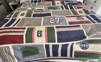 Pottery Barn Kids Full/Queen Quilt And Sham OBO