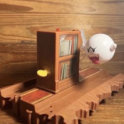 Hot Wheels Mario Kart Ghost Wind Up Track Set Replacement Parts Piece Brown