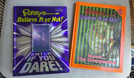 Ripleys believe it or not books