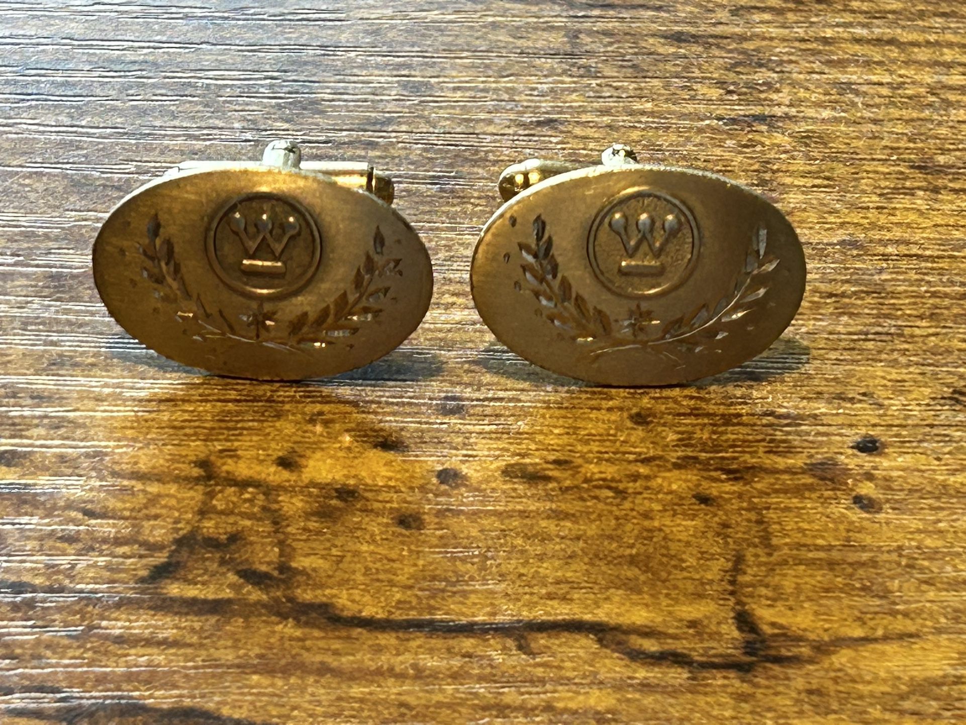Vintage Westinghouse 15 Years Of Service Cuff Links