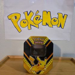 Pokémon Pikachu V Tin