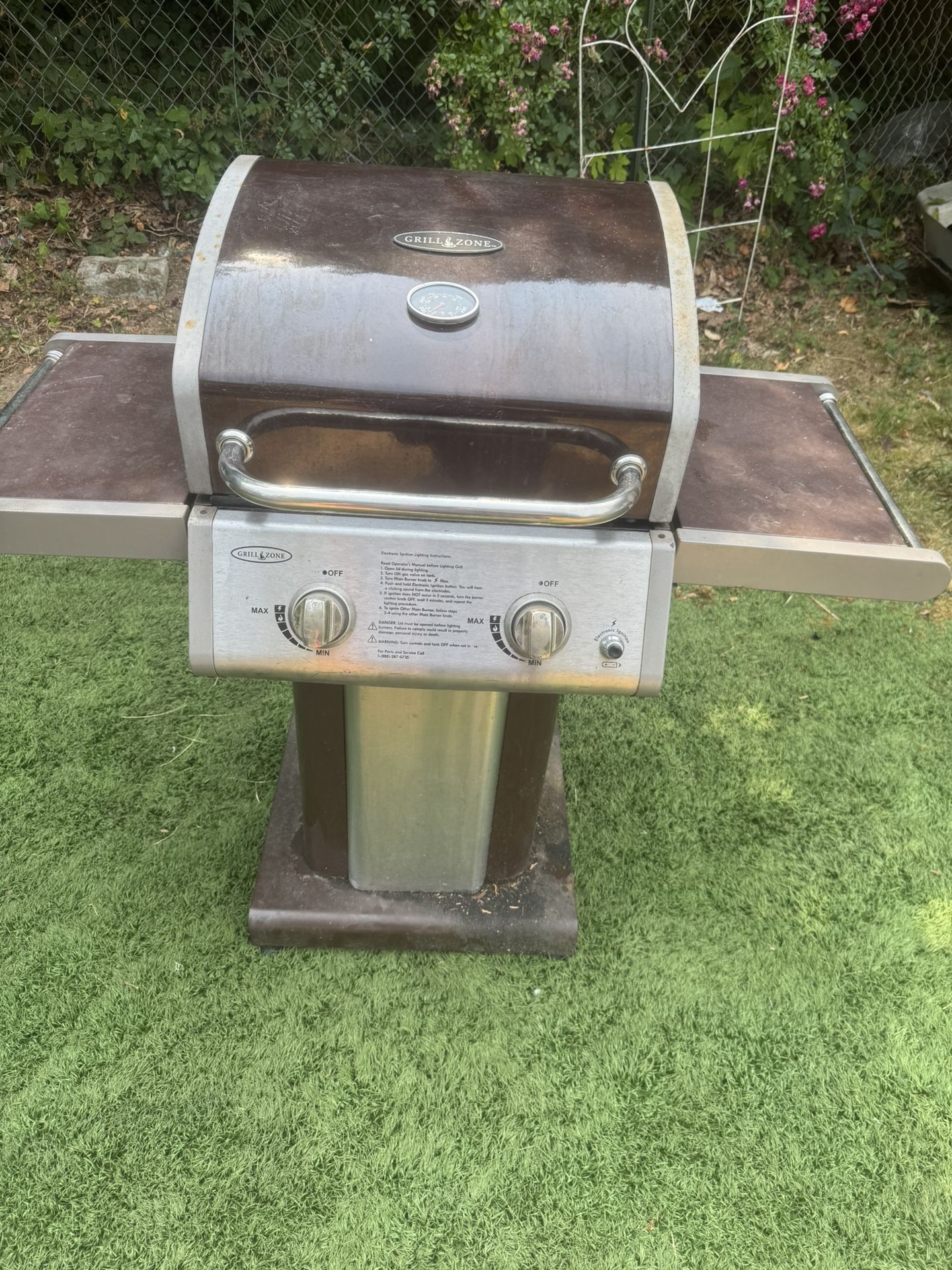 Two Burner Propane Bbq Grill