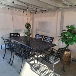 Patio Set 7pc/outdoor Dining Set/Outdoor Furniture/Cash Only 