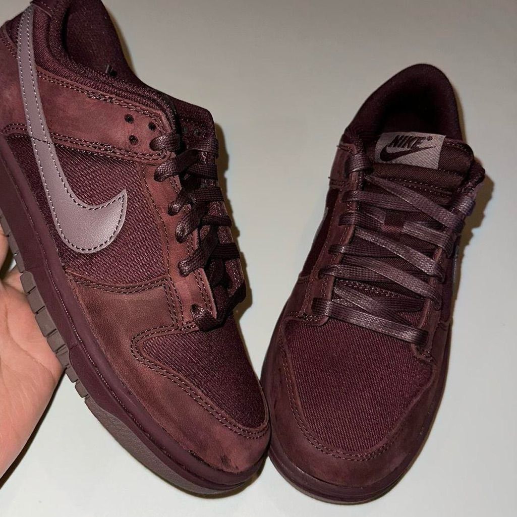 Burgundy Dunks