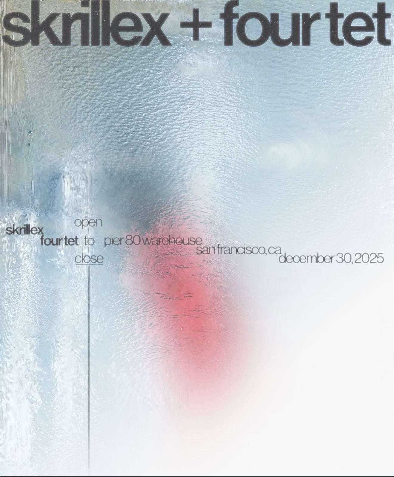 Skrillex Four Tet Pier 80