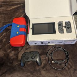 Nintendo Switch + Pro Controller 