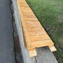 Free scrap wood left over from decking project