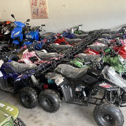 Brand new 110cc four wheels sell for $895