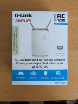 D Link AC1200 Dual Band Wi-fi Range Extender